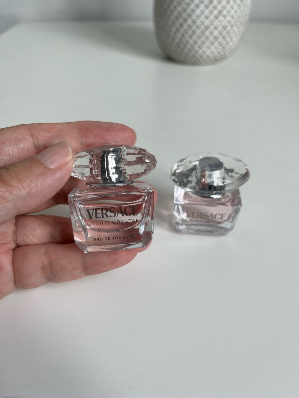 Set of 2/ Versace Bright Crystal Mini - Picture 2 of 2